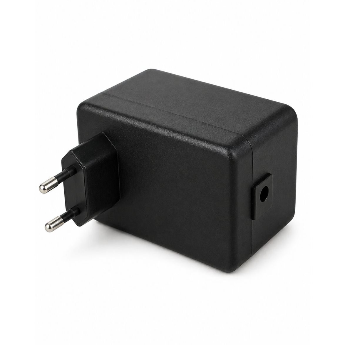 Plugin trafo rund ingång, svart | Eltillbehör - Transformatorer & LED-Drivers | Lampspecialisterna