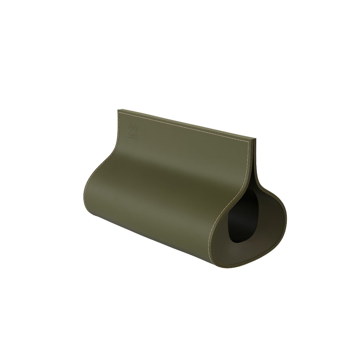 Leather kabelbox Grass Green S | Eltillbehör - Kabelsamlare | Lampspecialisterna