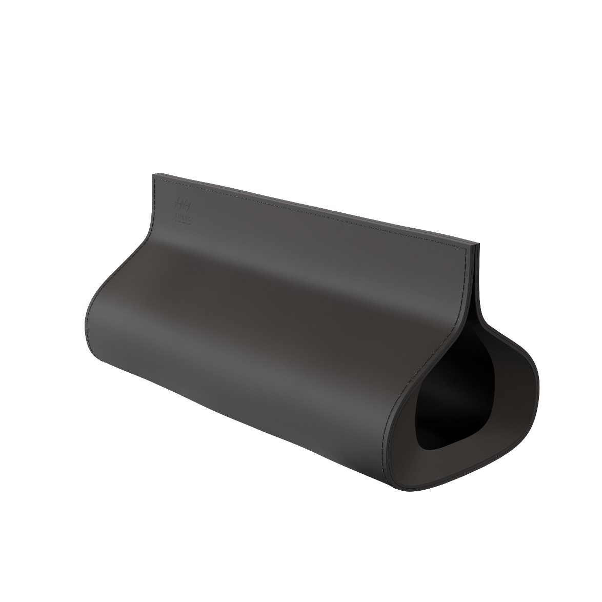 Leather kabelbox Graphite M | Eltillbehör - Kabelsamlare | Lampspecialisterna