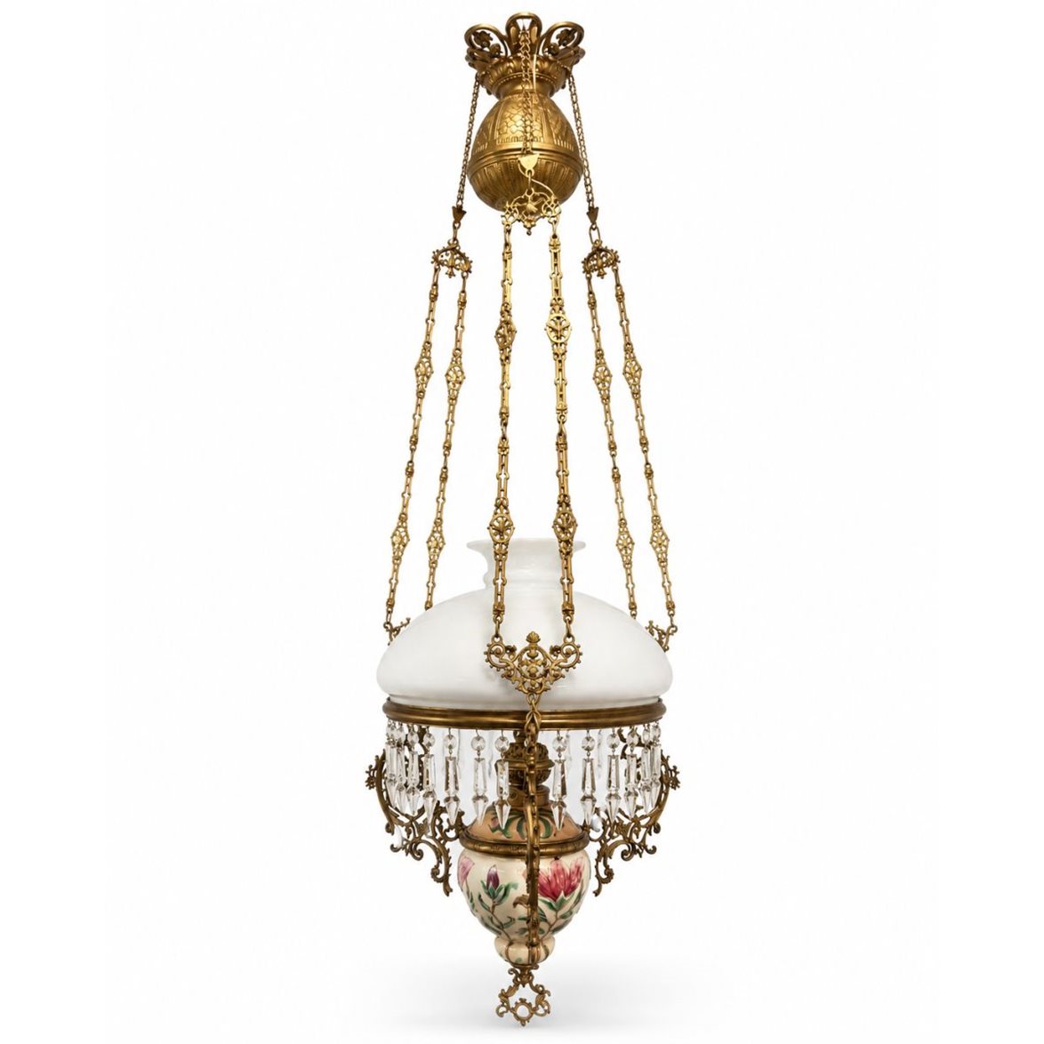 Vintage by Bright 1-2-3 Taklampa Majolika 45cm