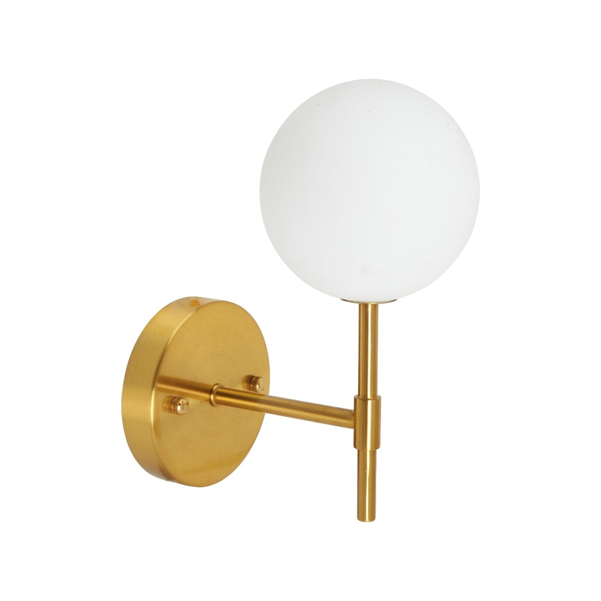 PR Home Sigma S vägglampa Guld Opal, 25cm | Badrumsbelysning | Lampspecialisterna
