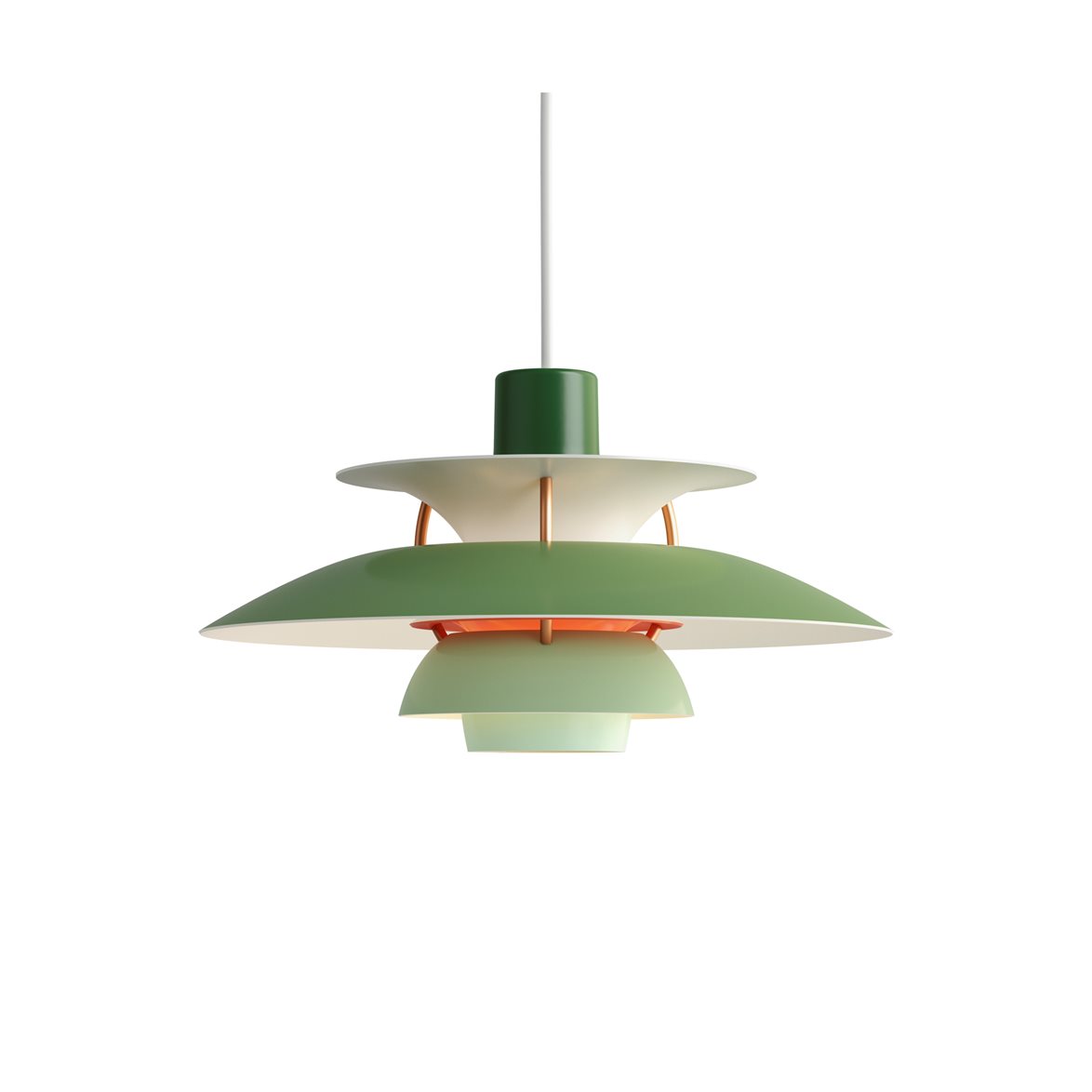 PH 5 MINI pendel, hues of green 30cm