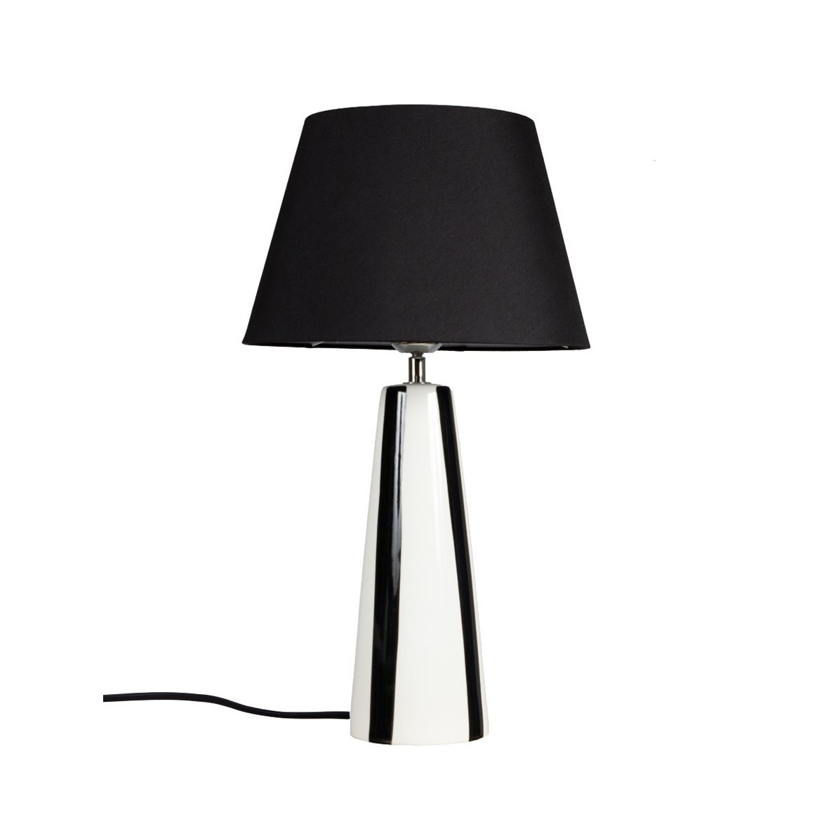 PR Home Leya bordslampa Svart/vit 54cm | Inomhusbelysning - Bordslampor - Bordslampor Interiör | Lampspecialisterna
