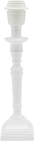 Salong Lampfot Vit 33cm
