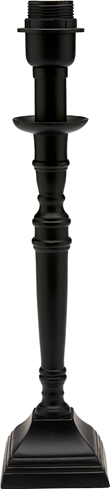Salong Lampfot Matt Svart 42cm