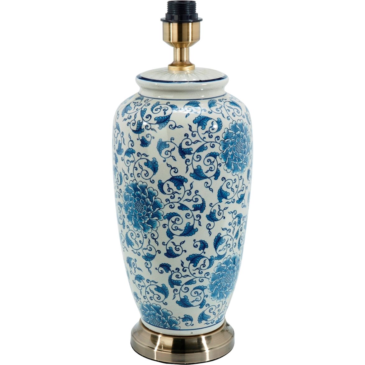 PR Home Li Jing Lampfot Vit/Blå 49cm | Inomhusbelysning - Bordslampor - Lampfötter | Lampspecialisterna