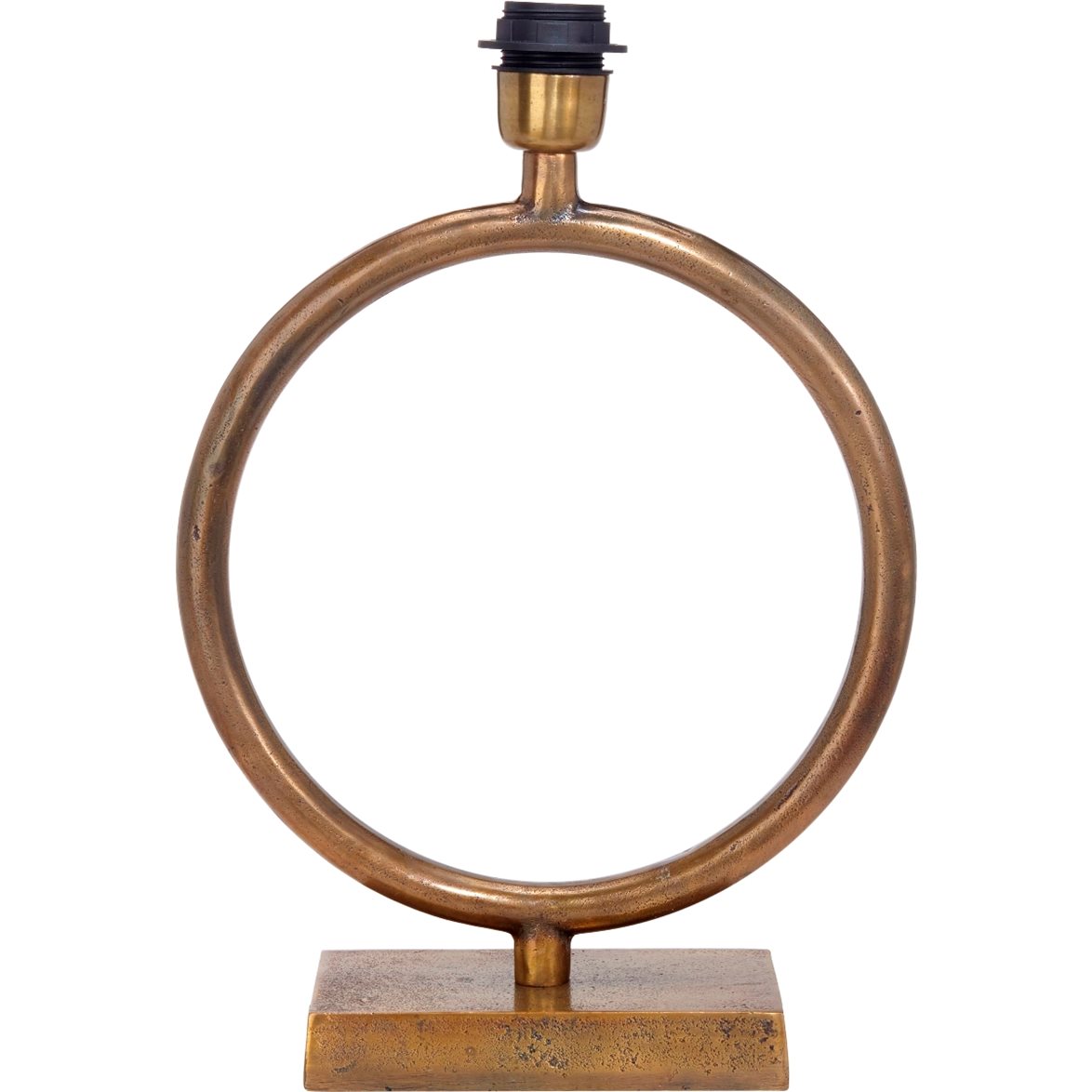 PR Home Circle Lampfot Råmässing 43cm | Inomhusbelysning - Bordslampor - Lampfötter | Lampspecialisterna