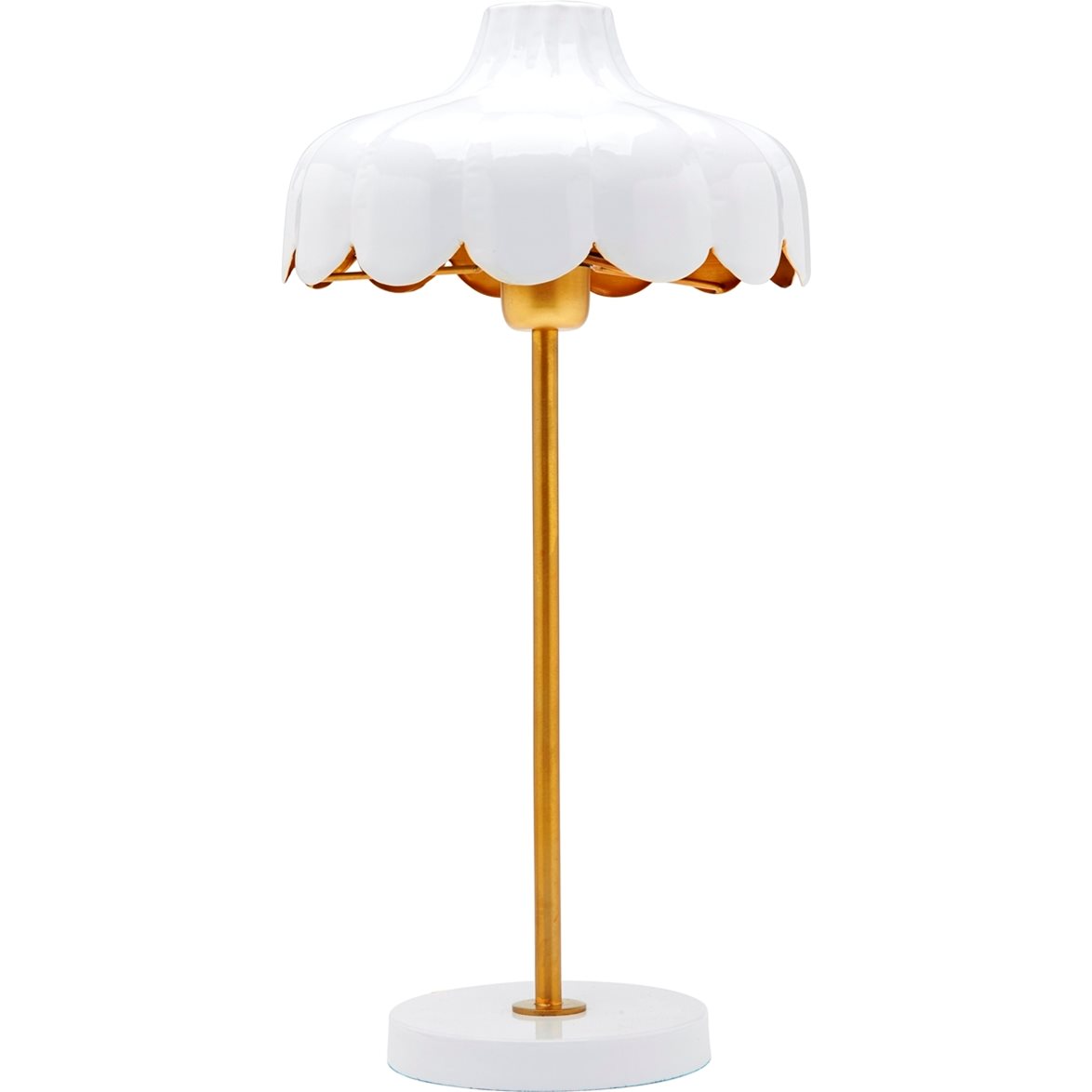 PR Home Wells bordslampa Vit/guld 50cm