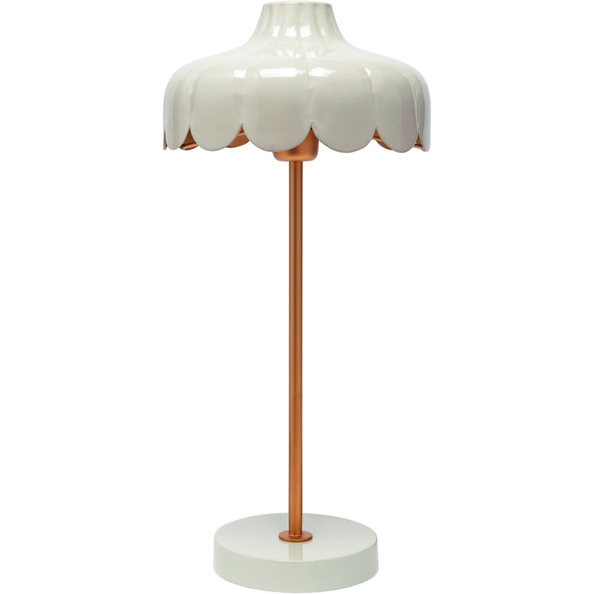 PR Home Wells bordslampa Beige/guld 50cm | Inomhusbelysning - Bordslampor - Bordslampor Interiör | Lampspecialisterna