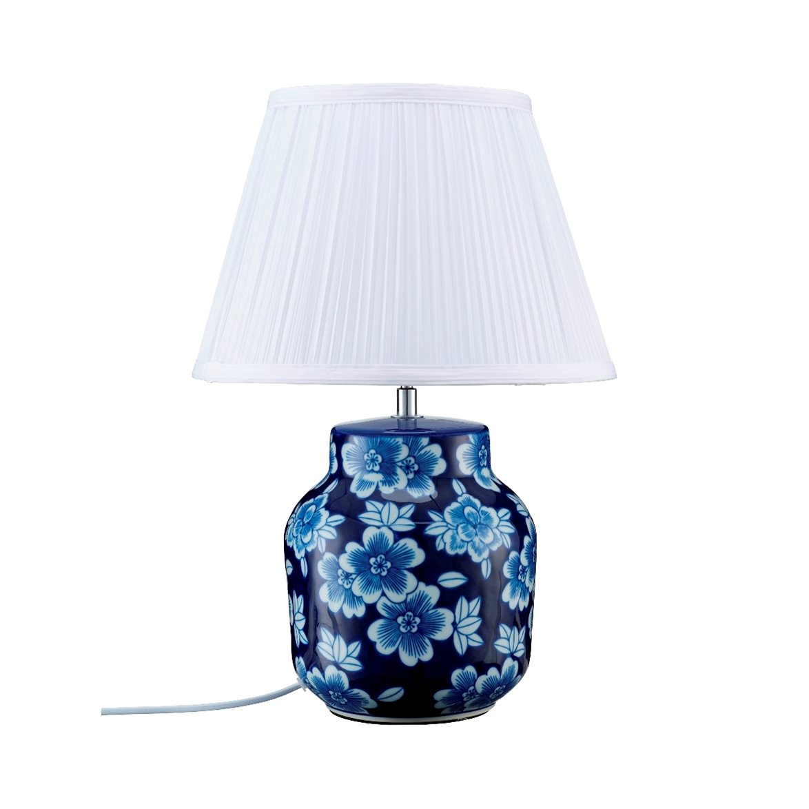 PR Home Fanny bordslampa Blå/vit 47cm | Inomhusbelysning - Bordslampor - Bordslampor Interiör | Lampspecialisterna