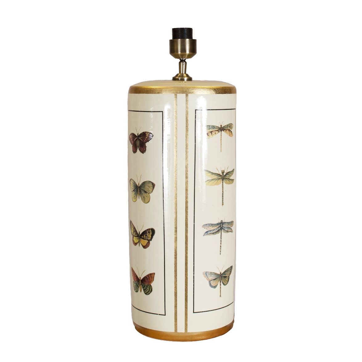 PR Home Lucca Lampfot Sand 55cm