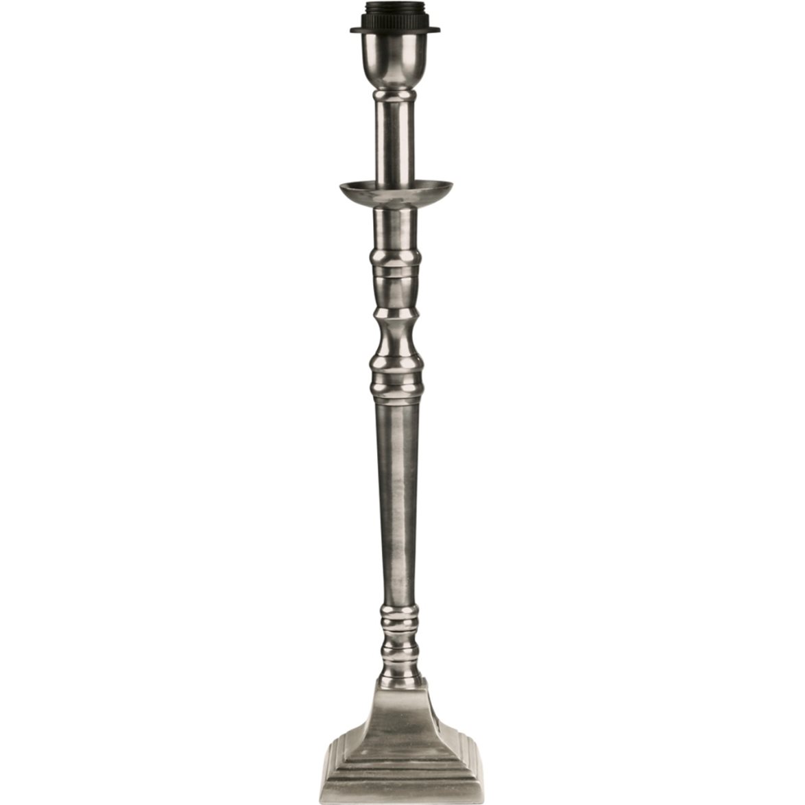 PR Home Salong Lampfot Antiksilver 53cm
