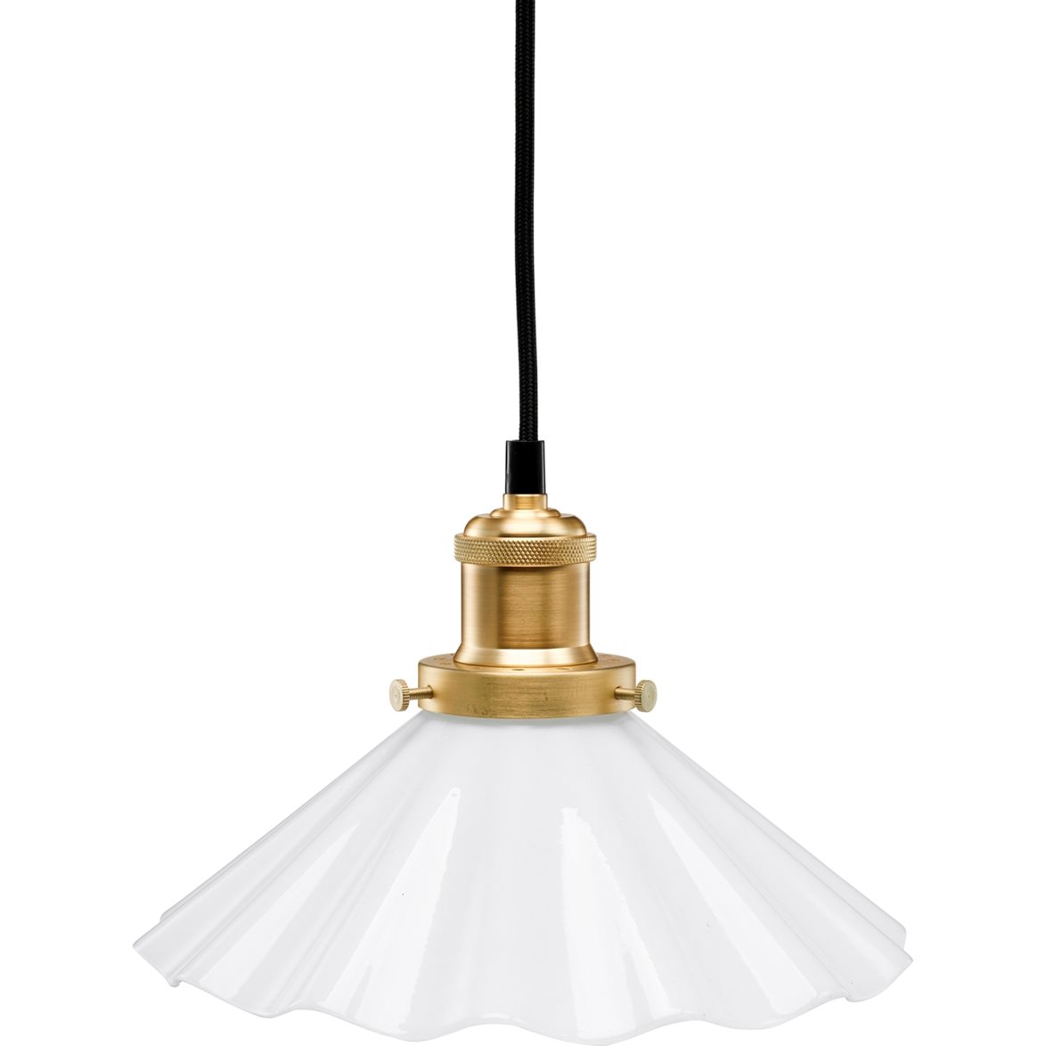 PR Home August F&ouml;nsterlampa Opal veckad 25cm