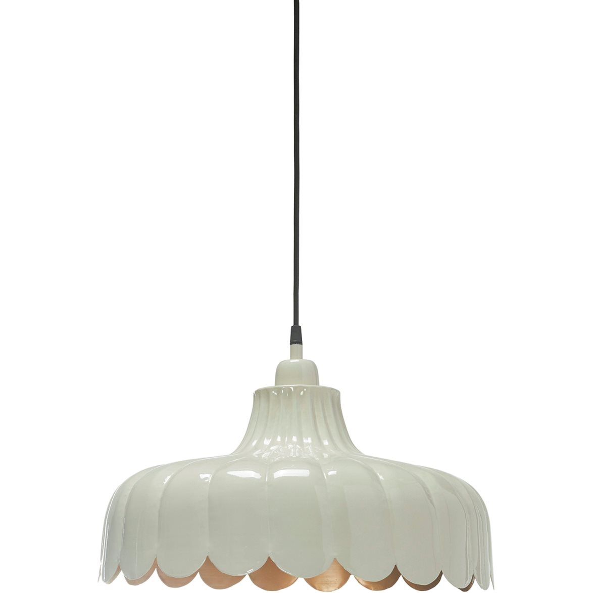 PR Home Wells taklampa Beige/guld 43cm | Inomhusbelysning - Taklampor - Taklampor hängande | Lampspecialisterna