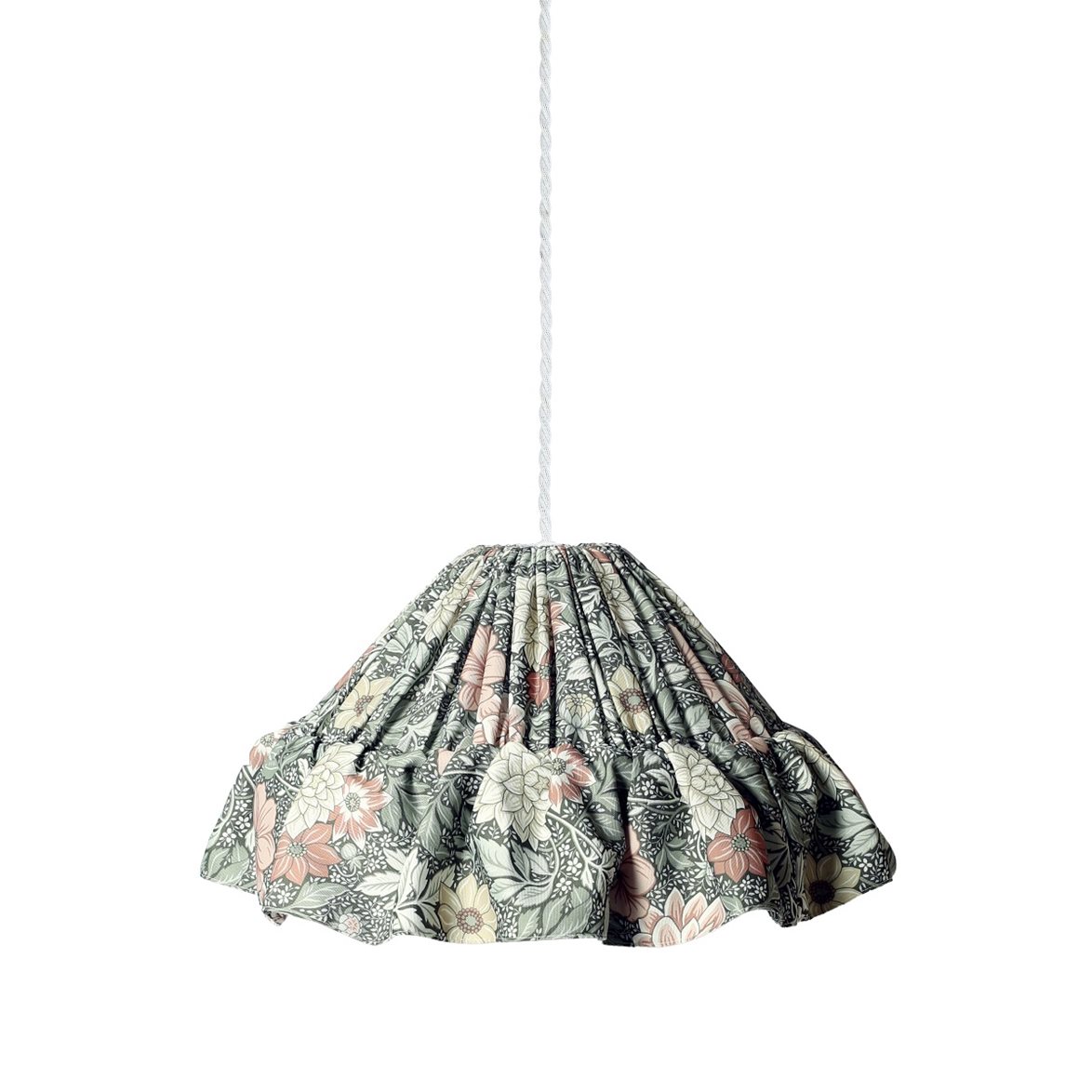 PR Home Stina Taklampa Dahlia Grön 40cm | Inomhusbelysning - Taklampor - Taklampor hängande | Lampspecialisterna