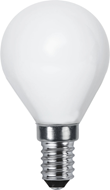 Filament-LED E14 klotlampa opal, 5W(39W) dimbar
