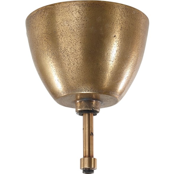 Takkopp Råmässing 12cm