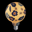 FLOWER BLUE globlampa 125mm E27 1,6W 2700K dimbar
