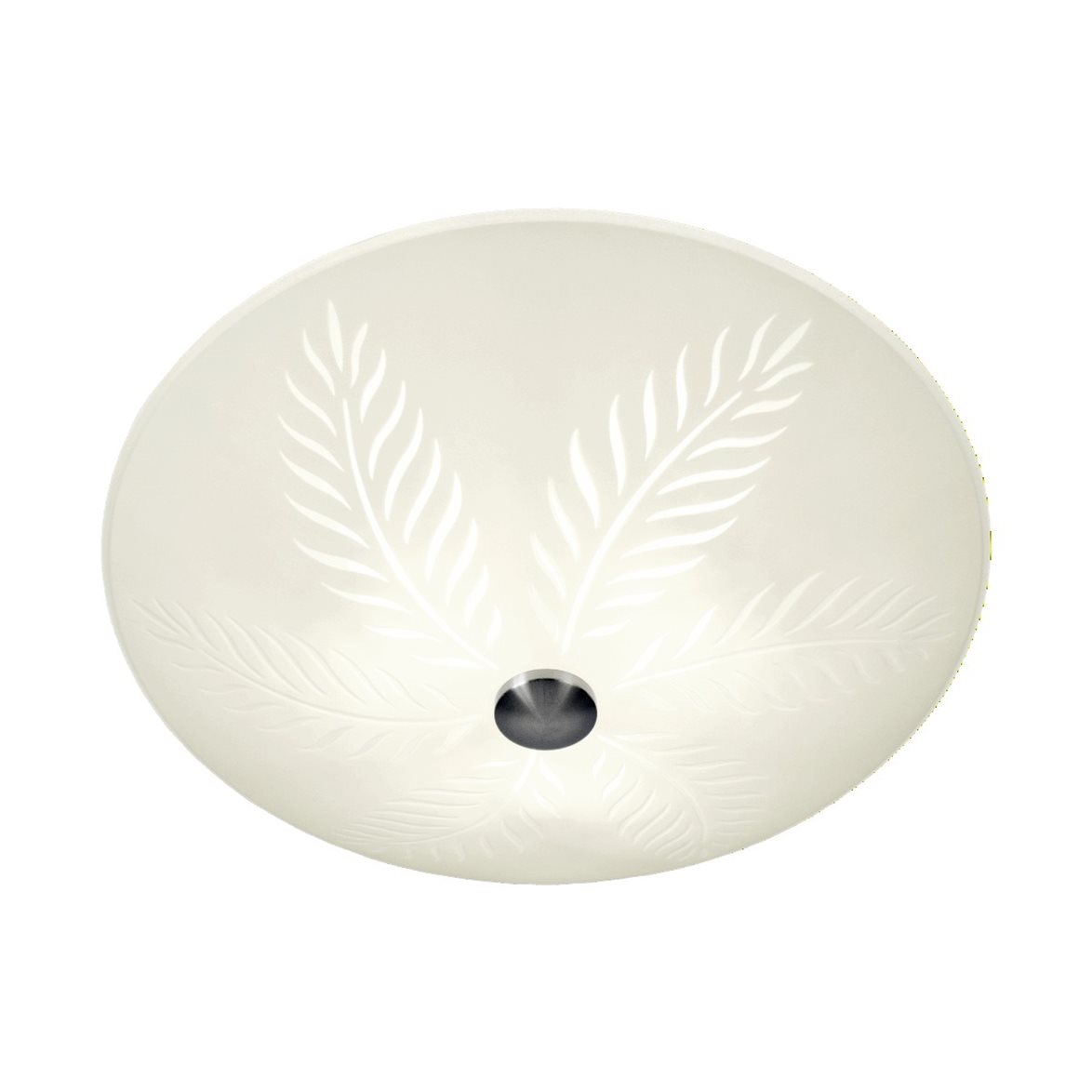 Aneta PALMBLAD plafond vit/stål 42cm