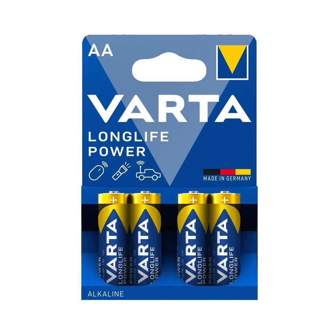 VARTA 4-pack AA batterier