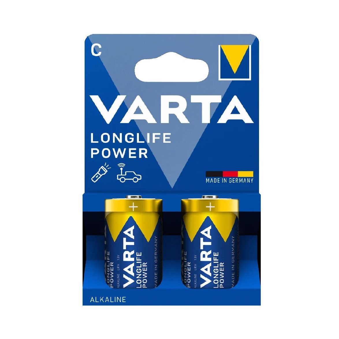 VARTA 2-pack LR14/C batterier