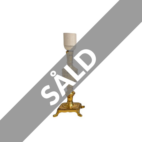 Briljant Mässing Lampfot, 26 cm