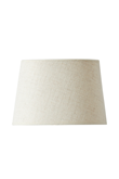 Lampshade Qvist Classic Oval, 101 Off-White, 22cm