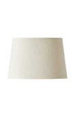 Lampshade Qvist Classic Oval, 101 Off-White, 27cm