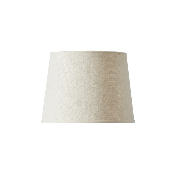 Lampshade Qvist Classic Round, 101 Off-White, 27cm