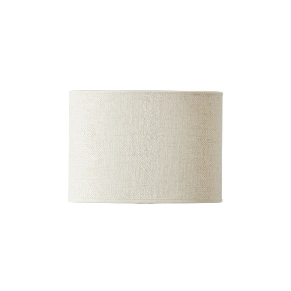 Lampshade Qvist Modern Oval, 101 Off-White, 22cm