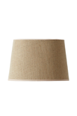 Lampshade Qvist Classic Oval, 101 Natural, 27cm