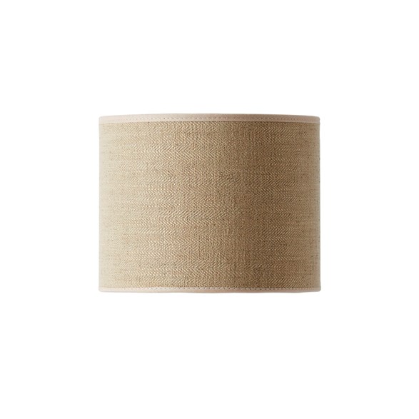 Lampshade Qvist Modern Round, 101 Natural, 20cm