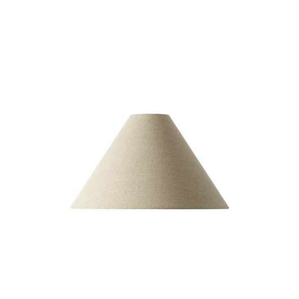 Lampshade Qvist Conical, 102 Linen Natural, 45cm