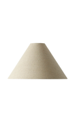 Lampshade Qvist Conical, 102 Linen Natural, 45cm
