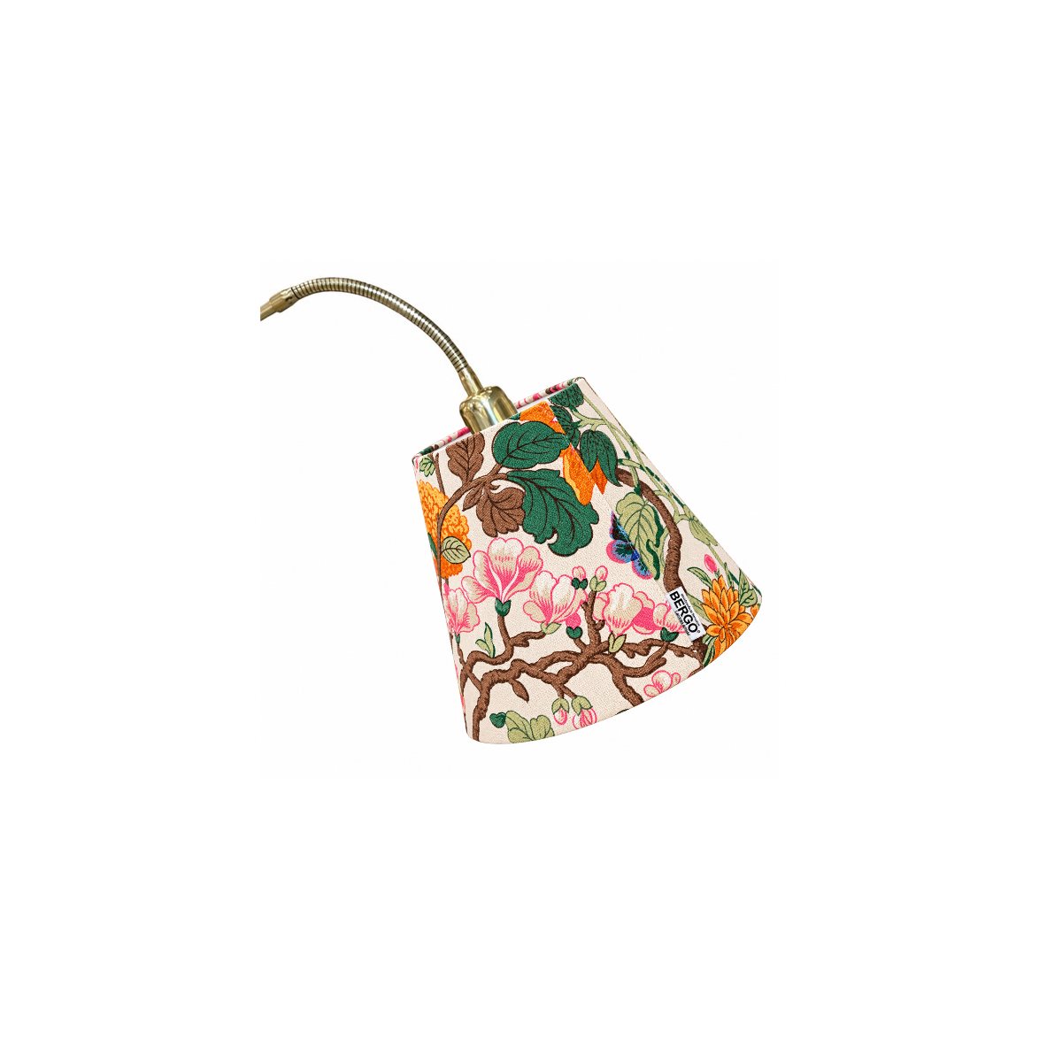 BERGO Lampsk&auml;rmar Alf 23 Lampsk&auml;rm Little Magnolia Pink/Orange