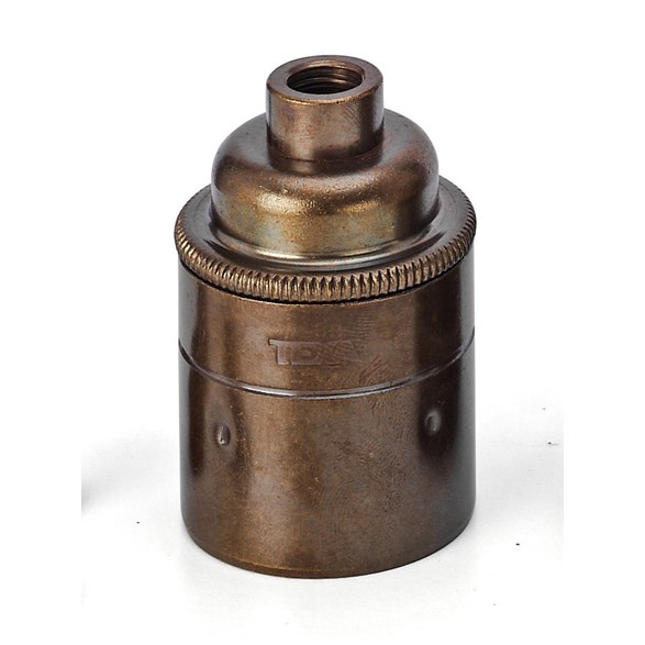 Lamphållare E27 antik M 10