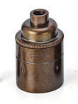 Lamphållare E27 antik M 10