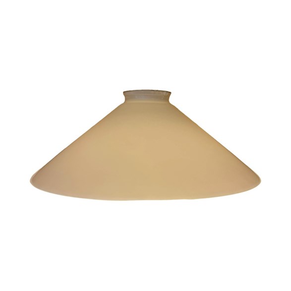 Skomakarskärm flat 250 mm varmgrå