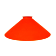 Skomakarskärm flat 250 mm orange