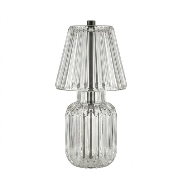 PRISMA glass crystal bordslampa