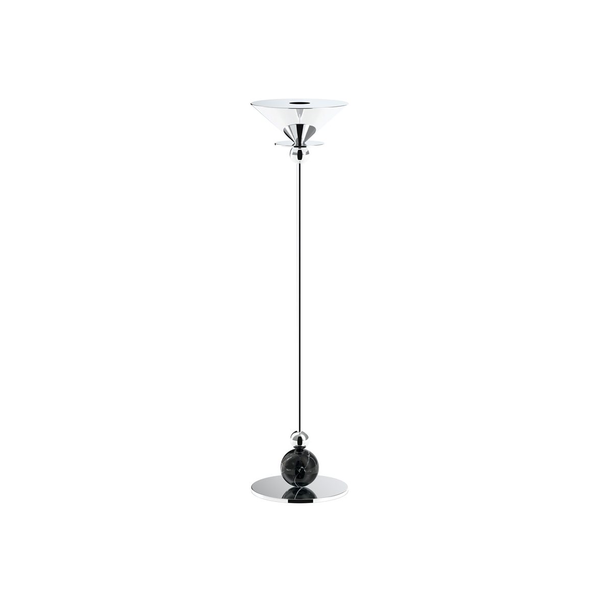 Palette Tindra Cocktail Ljusstake Polerat silver 40 cm