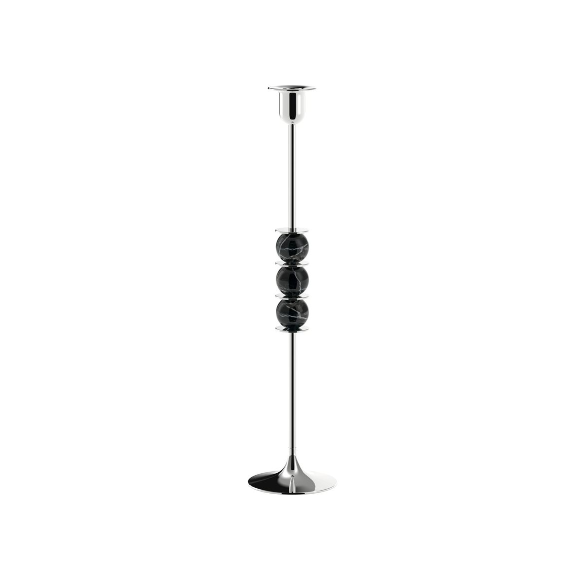 Palette Tindra Triad Ljusstake Polerat silver 40 cm