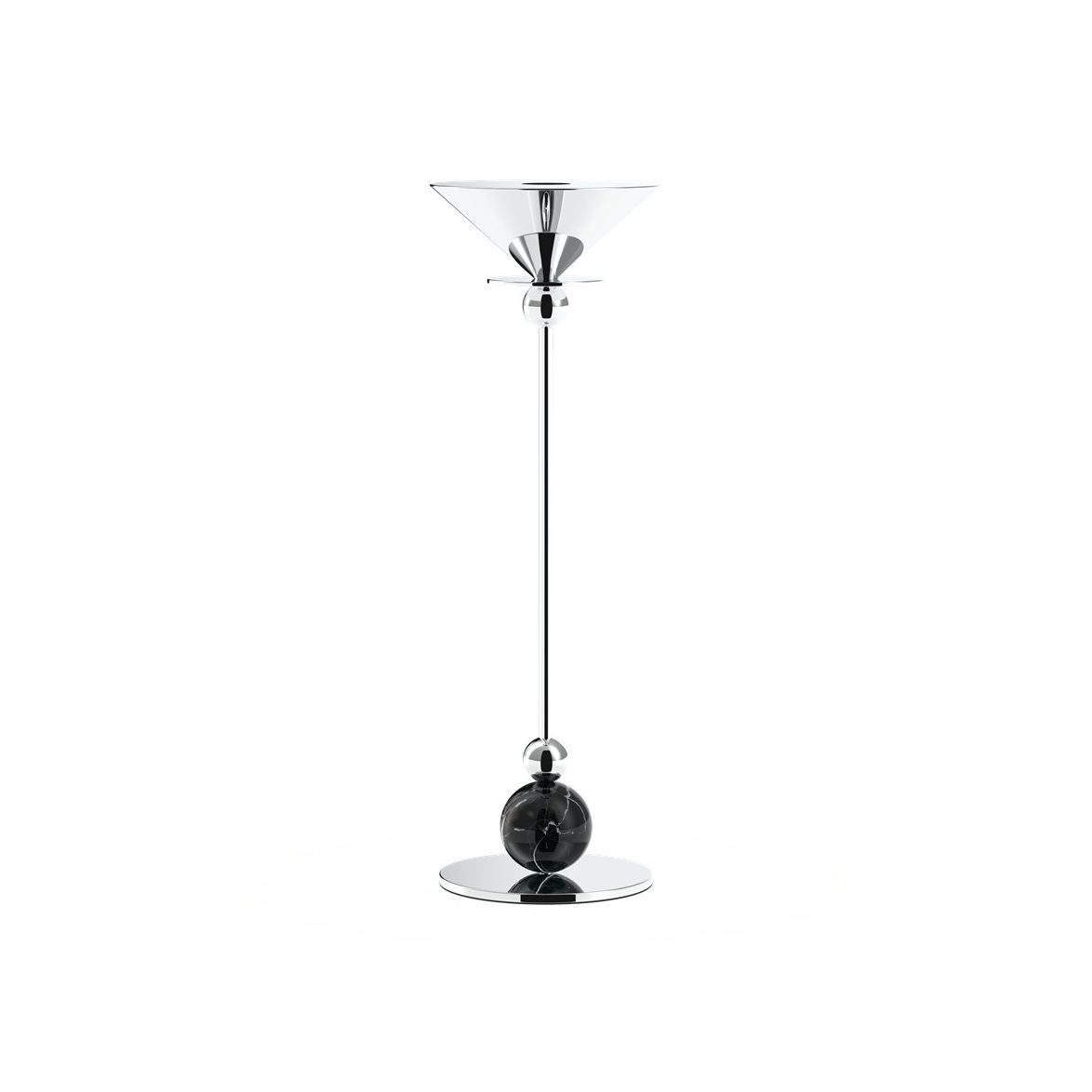 Palette Tindra Cocktail Ljusstake Polerat silver 30 cm