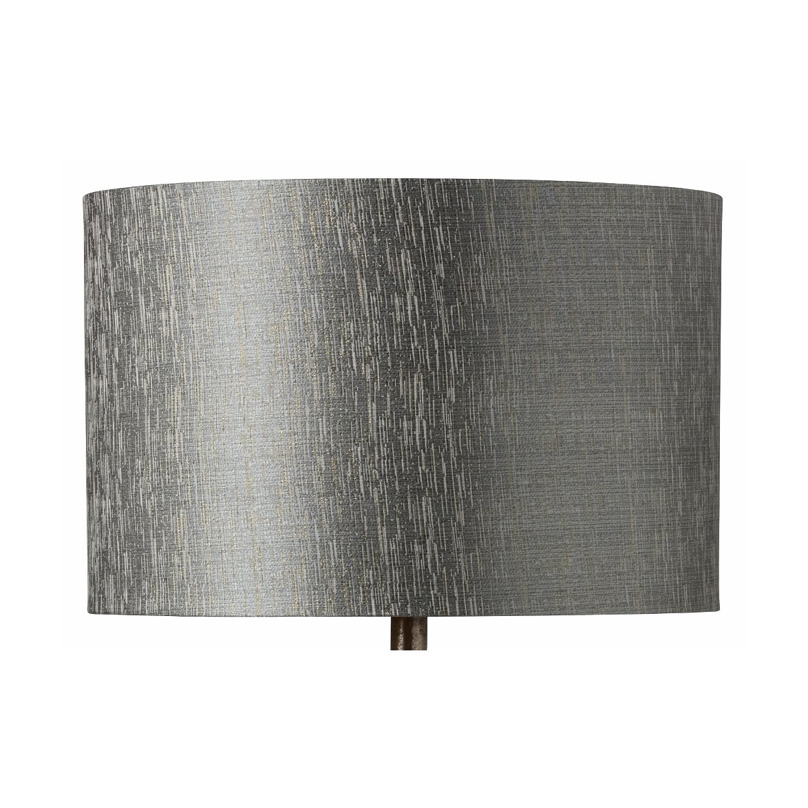 Erica lampskärm, grå/guld 40 cm