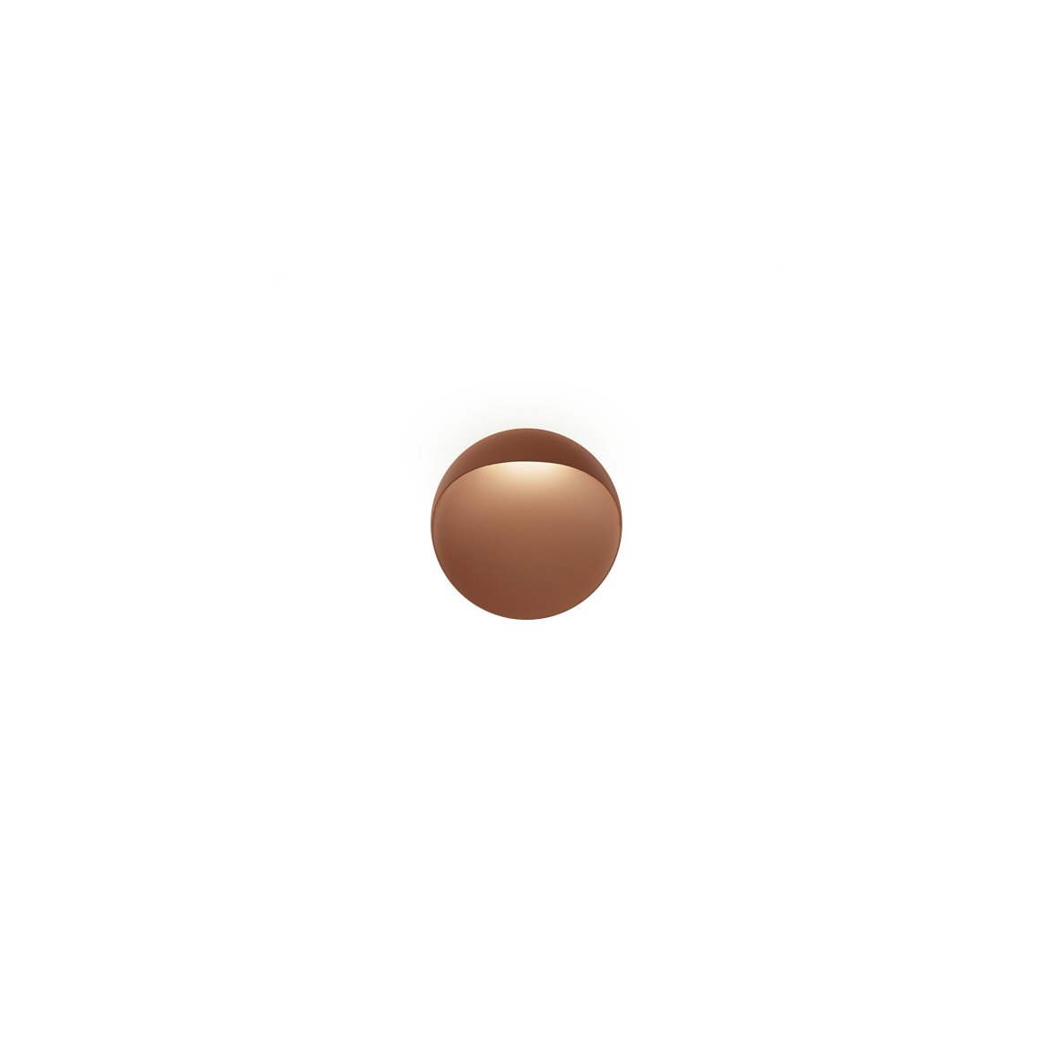 Flindt LED vägglampa, corten 20cm