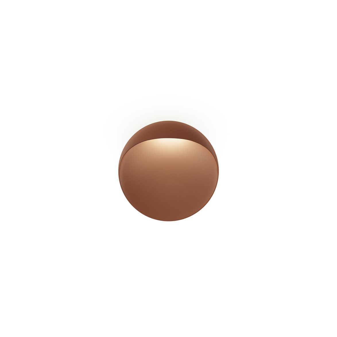 Flindt LED vägglampa, corten 30cm