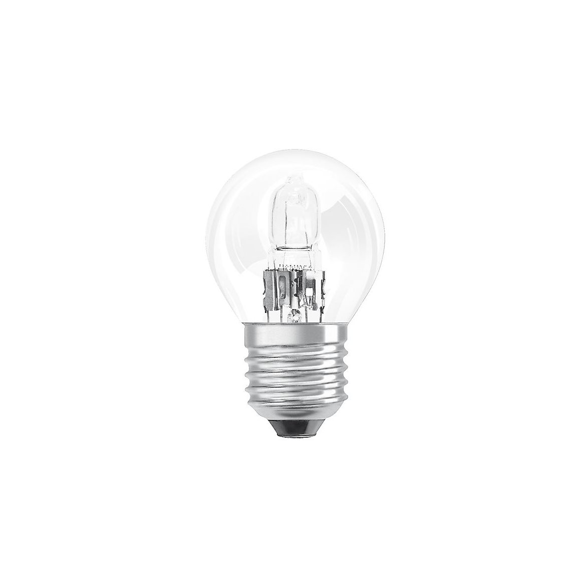 Halogen klot klar E27, 18W(25W)
