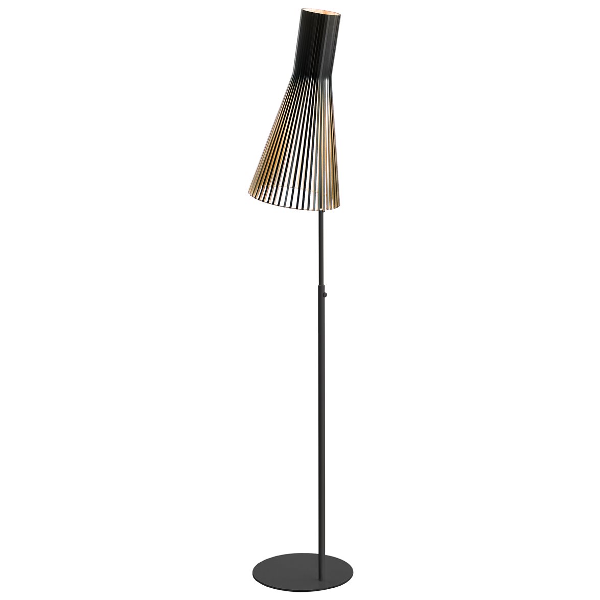 Secto golvlampa, svart 175-185cm