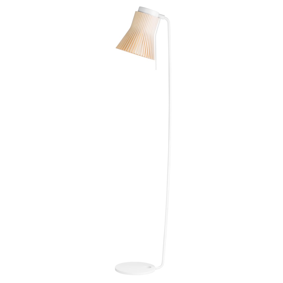 Petite golvlampa, björk 130cm