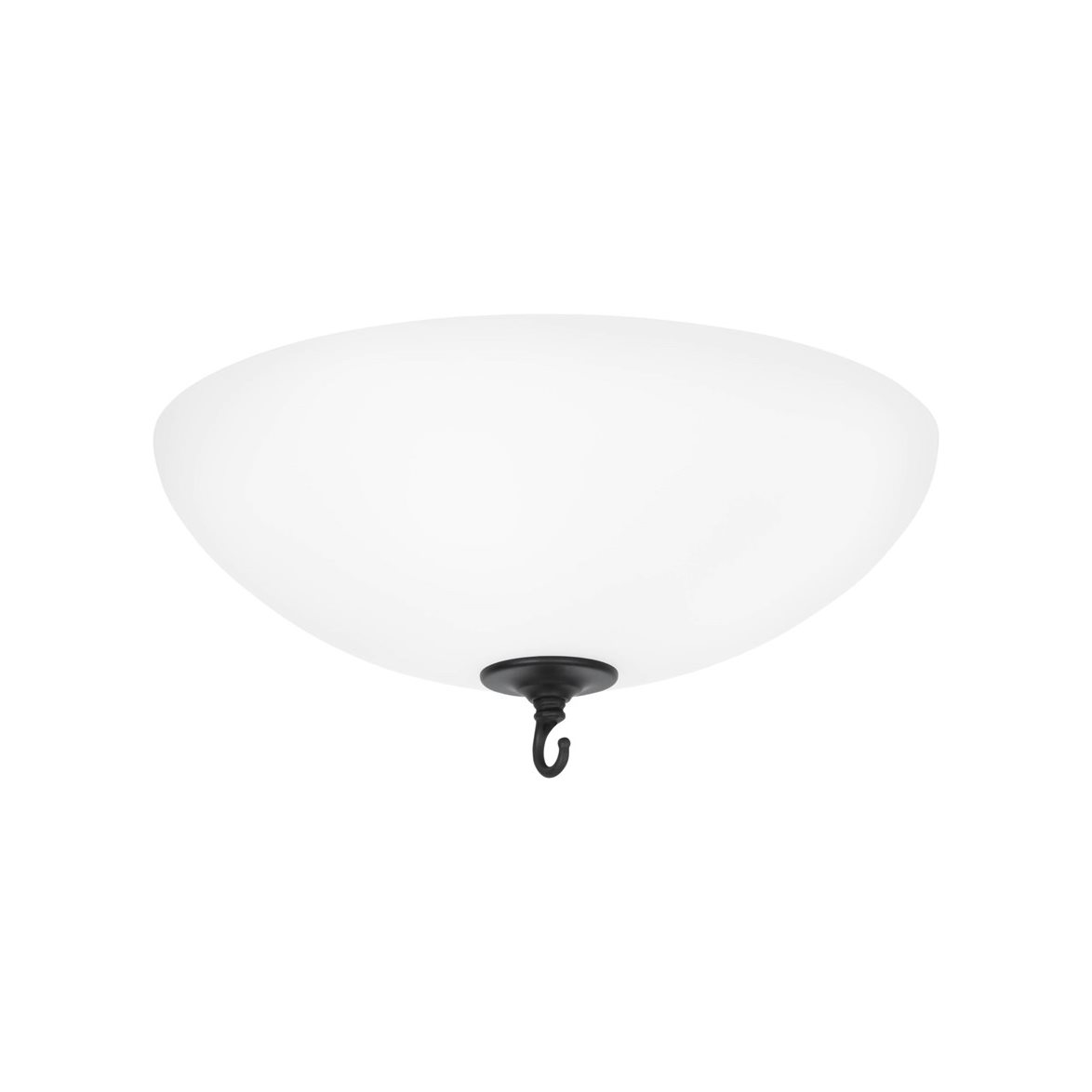 Stävie plafond, svart/opal 38cm